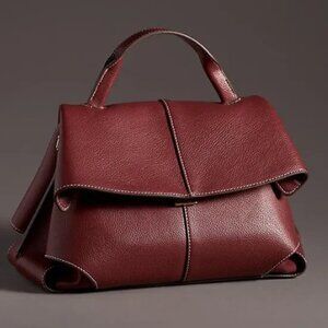 Fold-over Top Handle Satchel - Sold Out Online